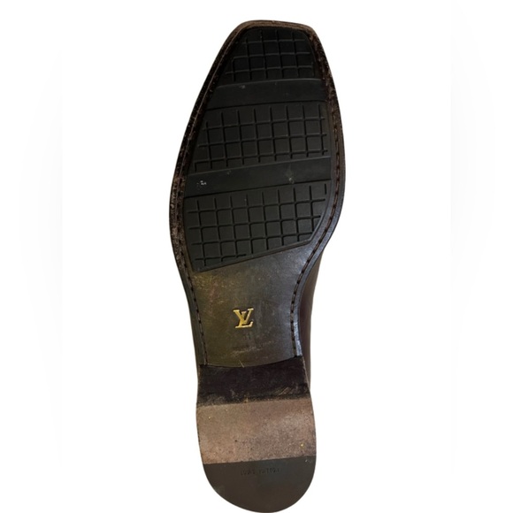 Louis Vuitton Men Brown Tassel Loafer Size 11 - Picture 6 of 7
